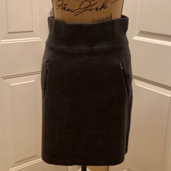 Loft Morino Wool Blend Skirt - Picture 3 of 7